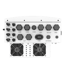 Biến tần Inverter (nghịch lưu) dùng trong hệ thống điện mặt trời. Công suất 6KW, 1 pha, hiệu Solis, (màn hình LCD) Model: S6-EH1P6K-L-PLUS