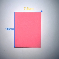 Giấy nhám xốp hạ cam 75*100 không cần đệm trung gian