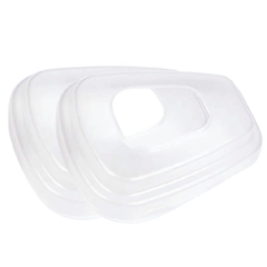 Nắp che tấm lọc của mặt nạ phòng độc, mã A8502 (Thương hiệu: AMS, Phụ kiện nắp hộp lọc mặt nạ hai phin lọc)