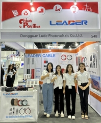 Dây cáp điện Leader 10mm (Solar cable 1*10MM2) (1500V H1Z2Z2-K- cuộn 1000m sx 2024)