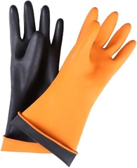 Chemical-resistant rubber gloves brand AMS (acid- and alkali-resistant) A539, A5392, A5395