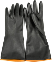 Chemical-resistant rubber gloves brand AMS (acid- and alkali-resistant) A539, A5392, A5395