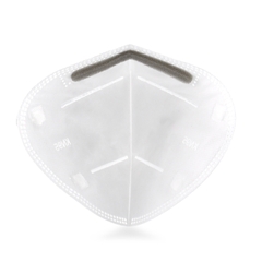 Khẩu Trang AMS KN95 Màu Trắng Chống Bụi Đeo Đầu Có Van Model: A9502V  hộp 25 chiếc