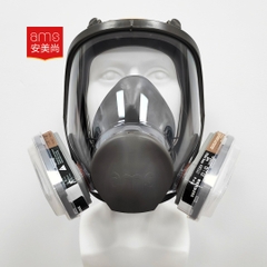Bộ mặt nạ chống độc toàn mặt A680+A8510+2xA8501+2xA8502 (Thương hiệu: Ams, Full face, bằng cao su silicon, Đóng Hộp 1 chiếc)
