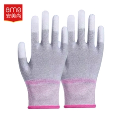 Găng tay Ams cao su PU dải Carbon model A552 (gói 10 đôi, bao tải 1000 đôi)