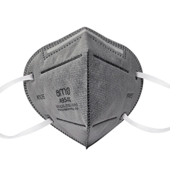 Khẩu trang KN95 chứa than hoạt tính 5 lớp phòng covid hiệu AMS, Model: A9541, hộp 50 chiếc