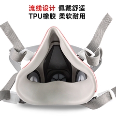 A620 半面防毒マスク（AMS ブランド、TPU 製、1 個入り）