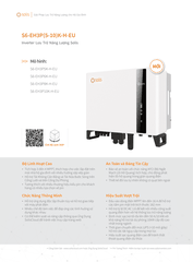 Biến tần Inverter Hybrid Solis S6-EH3P10K-H- EU