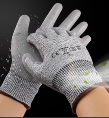 GĂNG TAY CHỐNG CẮT CẤP ĐỘ 5 tiêu chuẩn EN338 An toàn khi làm việc, lao động, thao tác chuẩn xác AMS1006