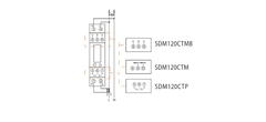 Zeroexport Meter kèm CT SDM120CTM