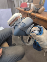 Mặt nạ Ams nửa mặt bằng cao su silicon, quy cách A820