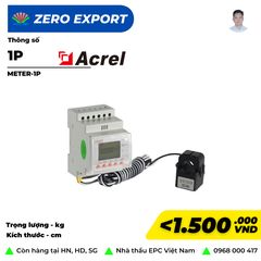 Đồng hồ đo dòng điện Solis-1P-Meter, Model ACR10R-D16TE