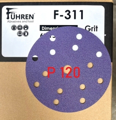 Nhám FILM FUHREN chà bề mặt sơn matit đánh bóng gỗ hạt ceramic loại 6inch cao cấp siêu bền sắc