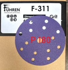 Nhám FILM FUHREN chà bề mặt sơn matit đánh bóng gỗ hạt ceramic loại 6inch cao cấp siêu bền sắc