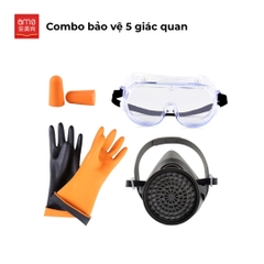 Combo bảo hộ 5 giác quan cho phun thuốc sâu cho cây cà phê, sầu riêng, hồ tiêu
