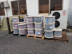 Dây cáp điện Leader 4mm (Solar cable 1*4MM2) (1500V H1Z2Z2-K - cuộn 1000m sx2024)