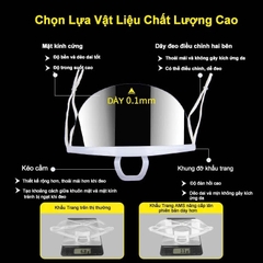 Khẩu trang trong suốt A610 (Thương hiệu AMS, Hộp 10 cái)