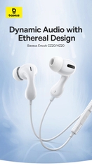 Tai nghe Baseus Encok HZ20 Wired Earphones Cluster Black