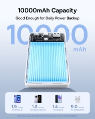 Pin Dự Phòng Baseus EnerFill FP21 10000mAh 22.5W (3-Port) - BLACK