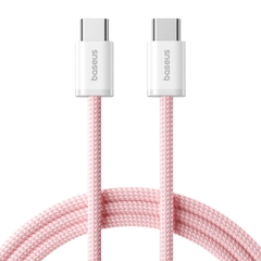 Cáp sạc nhanh C to C Baseus Dynamic 4 Fast Charging Data Cable USB-C to USB-C 100W 1m - PINK
