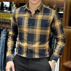 Sơ mi hàng Quảng châu cao cấp SM-66678