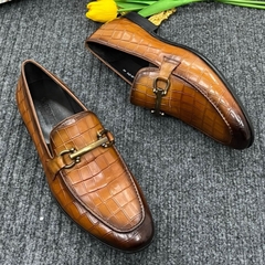 Giày nam da bò cao cấp VALENTINE chính hãng 1410-34