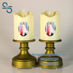 NẾN ĐIỆN TỬ 5x7 CHÂN ĐẾ 13.5 ( cm )