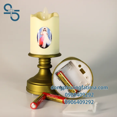 NẾN ĐIỆN TỬ 5x7 CHÂN ĐẾ 13.5 ( cm )