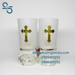 2 CÂY LY ĐÈN ĐIỆN K6 (14CM) (Điện 220V)