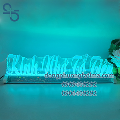 MICE LED 7 MÀU CHỮ KÍNH NHỚ TỔ TIÊN