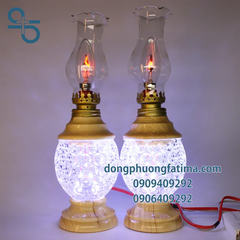 2 CÂY ĐÈN DẦU ĐIỆN 220V (25CM)