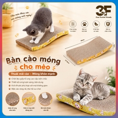 Phụ kiện cho mèo | Bàn Cào Móng Cho Mèo 5 Kiểu Dáng Đa Dạng