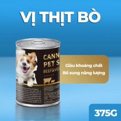 Pate Lon Faenbei Cho Chó 375g Thịt & Rau Củ Cao Cấp - Thức Ăn Ướt Dễ Tiêu, Giàu Đạm & Vitamin