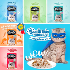 Pate Regalos Dành Cho Mèo Nhiều Vị Gói 70g