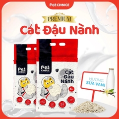 Cát vệ sinh đậu nành cho mèo PetChoice Premium 6L/2kg |