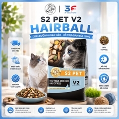 Thức ăn hạt cho mèo S2PET - túi chiết 1kg |