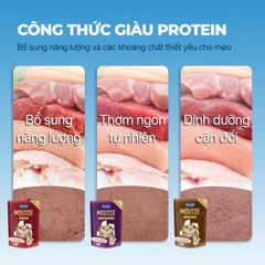 Pate Mousse Faenbei Cho Mèo 85g Cao Cấp - Thức Ăn Ướt Dễ Tiêu, Bổ Sung Taurine & Vitamin