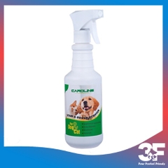 Xịt Môi Trường Caroline Khử Mùi Và Vết Dơ Thú Cưng Chai 450Ml