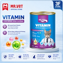 Pate dành cho mèo Mr.Vet - lon 400g |