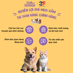 Thức ăn hạt cho mèo Catlicious - 1kg |