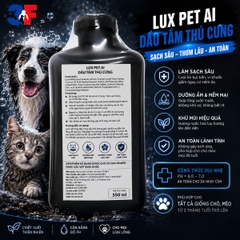 [Chính hãng] Dầu Tắm AMITAVET LUX PET AI 2IN1 Cho Chó Mèo–Sạch Khuẩn,Khử Mùi,Mềm Mượt Lông Thơm Lâu
