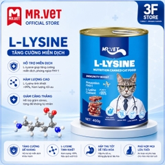 Pate dành cho mèo Mr.Vet - lon 400g |