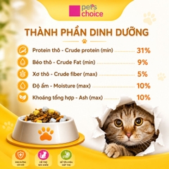 Thức ăn hạt cho mèo Miuna Mix - 1kg |