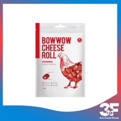 Bánh Thưởng Bowwow Cho Chó - Phô Mai Cuộn Thịt Gà Cheese Roll Chicken - Gói 120G