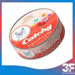Pate Thức Ăn Ướt Cho Mèo Catchy Lon 160g