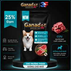 Thức Ăn Hạt Cho Chó Ganador Nhiều Vị - túi chiết 1kg |