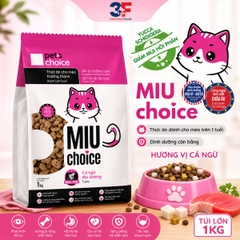 Thức ăn cho mèo Miu Choice - 1kg |