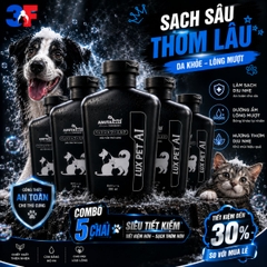 [Chính hãng] Dầu Tắm AMITAVET LUX PET AI 2IN1 Cho Chó Mèo–Sạch Khuẩn,Khử Mùi,Mềm Mượt Lông Thơm Lâu