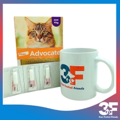 Tuýp Nhỏ Gáy Trị Ve Và Ký Sinh Trùng Advocate Cho Mèo 4 - 8Kg