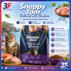 Thức Ăn Hạt Cho Mèo Snappy Tom - Bao 1,5 Kg |